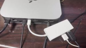 USB C ถึงDisplayPort Cable Hub Adapter 4-In-1 Type C ถึงDP USB-C Multiport Adapter Port Replicator สำหรับ Macs