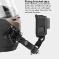 Helmet Mount Chin Mounting Helm Di Dagu Action Cam Gopro Xiaomi Yi Kogan. 