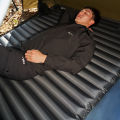 MOBI GARDEN Camping Single Double Sleeping Pad Air Mattress Bed Inflatable Portable Cushion. 