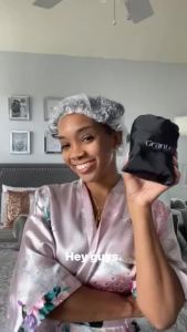 Hooded Hair Dryer Attachment w/A Headband Integrated That Reduces Heat Around Ears & Neck - Hair Dryer Hooded Diffuser Cap for Curly Speeds Up Drying Time Deep Conditioning At Home - Portable Large