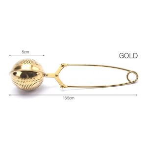 Tea Infuser Sieve Tools For Spice Bags Infuser Stainless Steel Ball Tea Filter Maker Brewing Items Services Tea Strainer Teaware