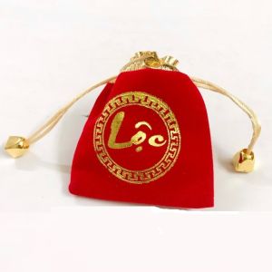 COMBO 10 Thỏi RẮN thần tài Mạ Vàng 24k Kèm Túi Phúc Lộc Phong Thủy May Mắn Làm Quà Tặng Ý Nghĩa