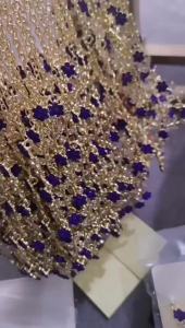 AE Direct sale from manufacturer: alloy rhinestone wedding necklace and earrings bridal wedding accessories party ladies jewelry