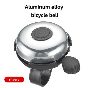URBAG Aluminum Alloy Bicycle Alarm Bell Black Red Blue Silver Lightweight Retro Bells Retro Loud Speaker Cycling Handlebar