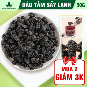 Trà dâu tằm sấy khô nguyên quả 50g (Đẹp da dưỡng tóc) - ChợThảo Dược Việt