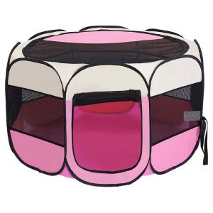 Ready StockPortable Folding Cat Tent Dog Cage House Dog Cat Tent Playpen Puppy Kennel kucing Sangkar cat cage
