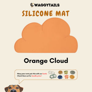 [SG] Non-SlipFeeding Mat for Dogs & Cats    Silicone & PVC    Waterproof Bowl Mat    Easy Clean