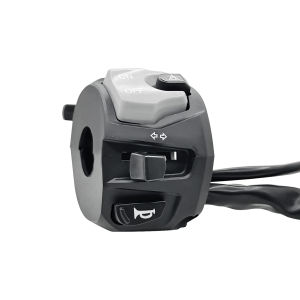 Motorcycle Handle Bar Switch with Passing Universal Left Side Heavy Duty ABS Plastic Made in Italy