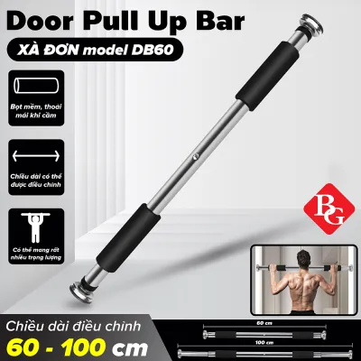 BG - Xà đơn treo tường chiều dài tùy chỉnh 60 -100cm cao cấp treo tường gắn cửa siêu rẻ siêu bền