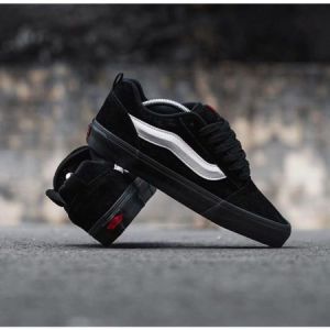 Sepatu Van Knu-Skool  Black White/Van Knu Skool/sepatu anak sekolahkerjajalan SIZE 36-43