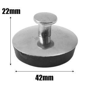 Stainless Steel Sink Plug Universal Drain Stopper Durable Bath Plug Sink Wash Basin Water Stopper