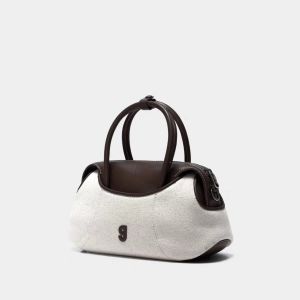 KUNOGIGI Hand Bag for Women Baseball Boston Bags Cross Body Bag for Lady Original Design Size