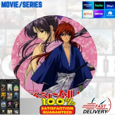 [TV SERIES PENDRIVE] Rurouni Kenshin Samurai X Complete Season (1996) ll USB Pendrive with TV-SERIES