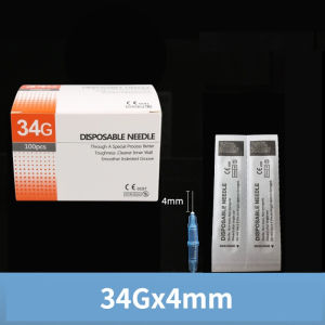 10/50/100PCS COD 30G 32G 34G Beauty needle 一次性针头 Disposable needle Independent packaging Local shipping 英文 English packaging