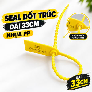 [Combo 100-50 sợi] Seal niêm phong đốt trúc khóa nhựa Dây niêm phong thùng xe bao tải chắc chắn chịu lực tốt