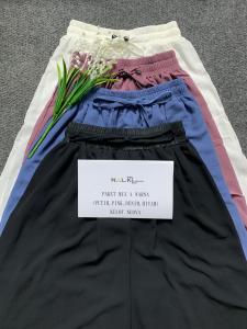 Paket Mix 4pcs - Celana Kulot Wanita Warna Hitam Denim Blue Broken White Dusty Pink Korea Style Neoya Celana Panjang Casual Bahan Premium All Size