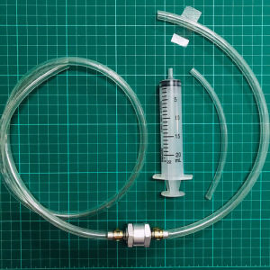 ชุดอุปกรณ์เปลี่ยนน้ำมันเบรคชนิดทำงานคนเดียว สำหรับรถยนต์และรถจักรยานยนต์(หัวสีน้ำเงิน)