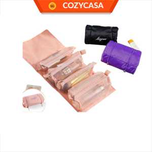 【COZYCASA】Portable Comestic Storage Bag / Partition Makeup Bag / Travel Multiple Toiletry Bag / Travel Organizer