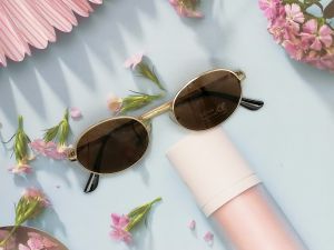 แว่นตากันแดด แว่นตาแฟชั่น ถนอมสายตา ทรงสวย ทรงวินเทจ น้ำหนักเบา 5609