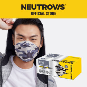 Neutrovis KF94 Korean Premium Face Respirator 20s - Camo Urban