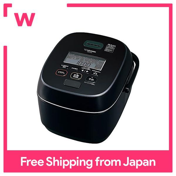 ZOJIRUSHI Rice Cooker Pressure IH Rice Cooker (1 sho) Black ZOJIRUSHI