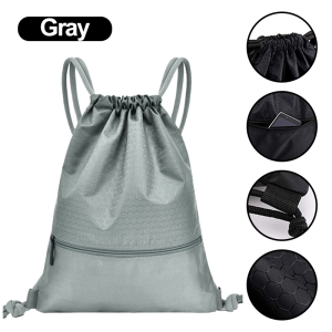 Drawstring Backpack Ultra-Light Backpack Swim Bag Football Basketball Bag Travel Bag Outdoor Men’s and Women’s Bag
