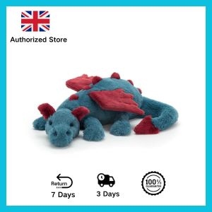 Dexter Dragon plush toys from London perfect as a holiday gift. Authentic soft and gentle on the skin 100% genuine.