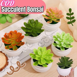 Simulated Plant Potted Creative Green Plants Desktop Ornament Plant Potted Plant Table Decor