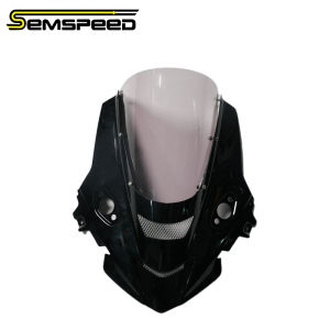 SEMSPEED Motorcycle ABS Front Windshield Windscreen Visor Wind Shield Airflow For CFMOTO 675SR 2024-2025