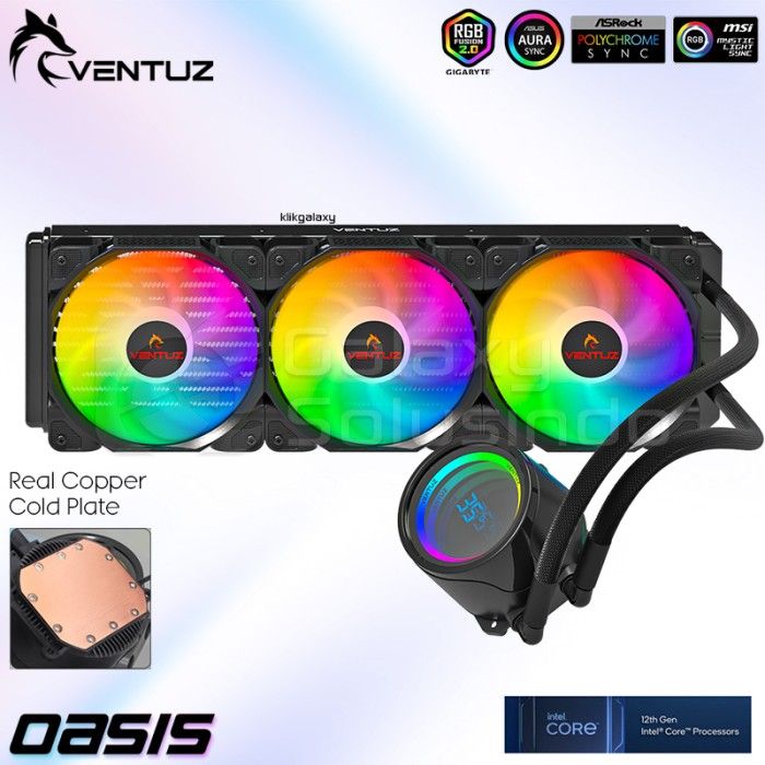 VENTUZ Oasis Chroma 360 ARGB Liquid Cooler