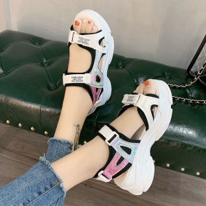 2023 New Womans Sport Sandals Velcro Non Slip Outdoor Girls Sandals Size 35-40