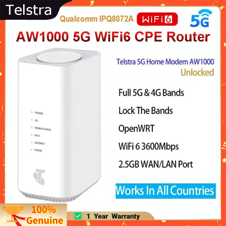 Telstra Arcadyan AW1000 5G WiFi6 CPE Router Modified Unlimited Hotspot