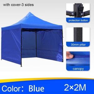 2x2/3x3/3x4.5 WaterProof Retractable Oxford Fabric Big Tent Car Tent Outdoor sunshade with 3 side cover
