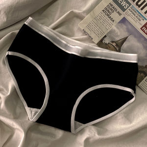 M&C Women Underwear Panties Good Quality Adult Black White Grey Pure Cotton Panties for Girls