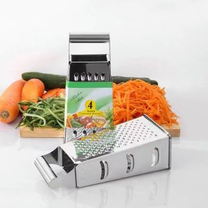 9-inch Four-Sided Multi-Functional Grater Slicer Vegetable Cutter Stainless Steel