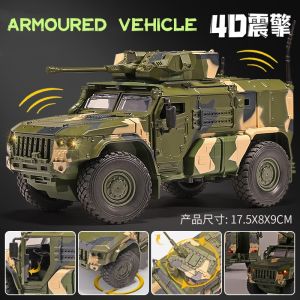 【Magict】 mô hình Hợp kim kẽm xe bọc thép quy mô 1:32 W/ánh sáng & âm thanh & kéo trở lại hiệu ứng đúc khuôn Đồ chơi Quà Tặng Bộ sưu tập đồ trang trí cho bé trai