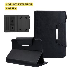 Casing Tablet Evercross X7 Bravo 2020 7 Inch 7.0" Tab Belajar Anak Kids Flip Case Book Cover Standing Berdiri Kesing Shockproof Impor High Quality
