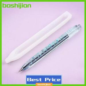 bashijian 1PC chủ bút nhựa Khuôn Silicone khuôn UV Epoxy đồ trang sức làm công cụ