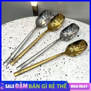 SET 50 Muỗng Nhựa Ngắn Trong Suốt Dùng 1 Lần - Muỗng Cơm Thìa Ăn Cơm Ăn Xôi Băng Nhựa Pp Cao Cấp Dùng 1 Lần Tiện Lợi