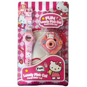 Jam Tangan Anak Bonus Pop It -Bonus Camera -Bonus Gamebot Karakter Lotso Kuromi Unicorn Stelalou -SS