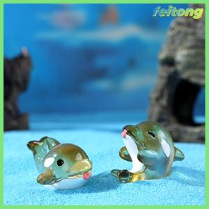 【feitong】🚕🚕【HOT SALE】 Marine Animal รุ่นเครื่องประดับฉลามปลาวาฬปลาทะเลรุ่นบอนไซ Figurine Miniature Aquarium ภูมิทัศน์เครื่องประดับตกแต่งขนาดเล็ก