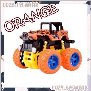 4 Wheels Monster Trucks 4WD Mountain Off-Road Big Drive Push Kids Car Toys Friction Power Vehicle Suspension Inertia