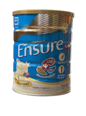Ensure เอนชัวร์ วานิลลา 850 กรัม Ensure Vanilla 850g อาหารเสริมสูตรครบถ้วน สำหรับผู้ใหญ่