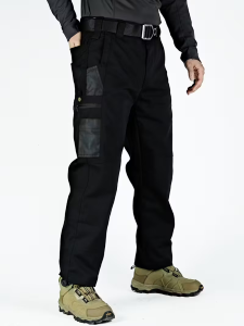 Waterproof Mens Tactical Pants Multi-Pocket Work Trousers Outdoor Pants Travel Casual Trousers