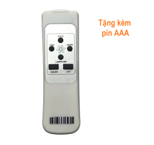 Remote Dùng Cho Quạt Máy Lifan Điều Khiển Từ Xa Quạt Hơi Nước LF-308RC Kèm Pin AAA