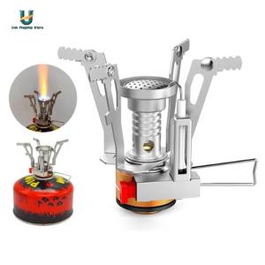 3000W Outdoor Mini Gas Stove with Piezo Ignition Camping One-piece Gas Stove Tourist Camping Burners[Ueb Flagship Store]