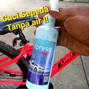 Cuci Sepeda tanpa air/Xpress Wash/Pembersih Sepeda/Waterless Wash and Wax