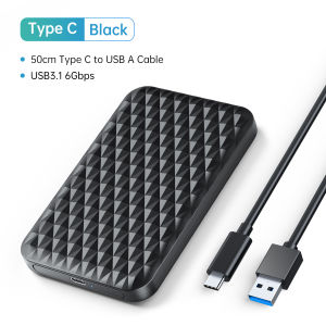 ORICO 2.5Inch HDD Enclosure Case USB 3.0 To SATA HDD Hard Drive External Enclosure Black Case Without Screws For Windows/Mac OS