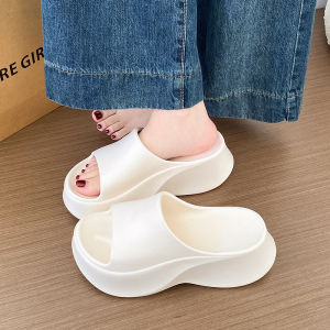 [Free Shipping] 2026 New Thick-Soled WomenS Slippers 8Cm Height Increase Summer Outdoor Fashion Versatile High-Heel Sandals