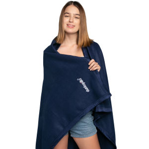 Dunlopillo Thermal & Travel Blanket / DEEP BLUE - Warm & Comfortable